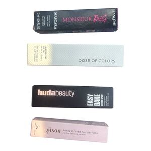 Beauty set~ mascara, lip oil, setting spray and hair perfume